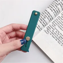  Wristband Finger Ring Grip Mobile Phone Holder Stand Push Pull Sticker Paste Rainbow Color Hand Band Car Phone Holder Bracket 