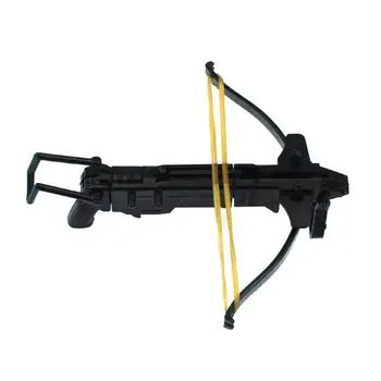 

1 Set DIY Black Plastic Assembled Toy Rubber Band Bow Arrow Assembling Toys for Child Educative Toys 11CM*10CM