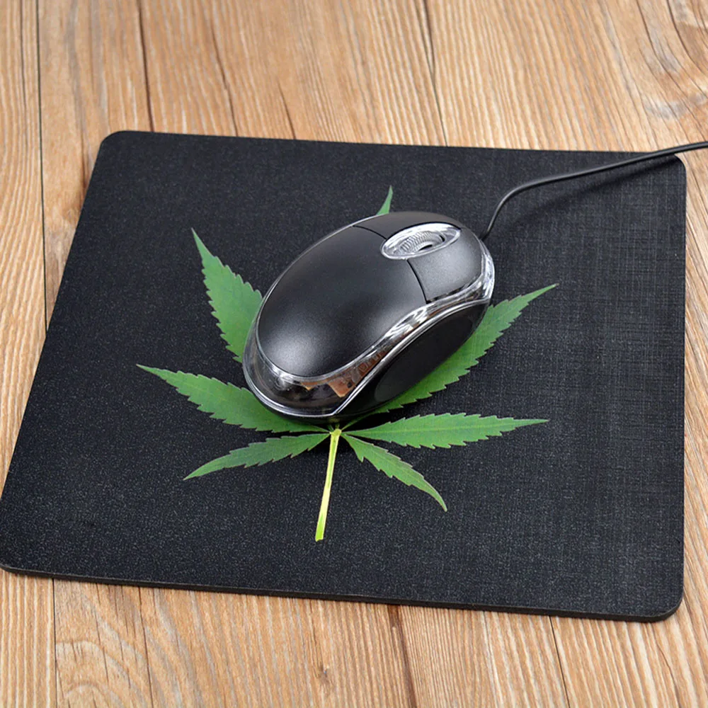 

18x22cm Rubber Mouse Pad Computer Mat Maple Leaf Accessories Mouse Fashion Maple Gaming Office Mouse Mat