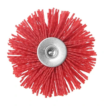 

Deburring Abrasive Steel Wire Brush Head Polishing Nylon Wheel Cup Shank For Furniture Wood Sculpture Rotary Drill Grinding Tool