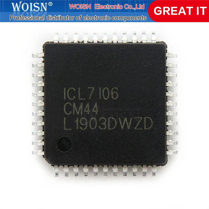 1 шт./лот ICL7106CM44 ICL7106 QFP-44 в наличии | Электронные компоненты и принадлежности