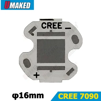 

16mm LED PCB for 5050 CREE chips, aluminum plate base, heat sink, DIY for Road light, floodlight, wall lamp etc