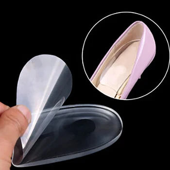 

1Pair S/M/L Heel Cushion Pad U-Shape Shoe Inserts Silicone Gel Heel Cushions For Shoes Heel Protector