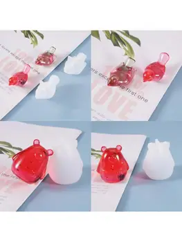 

Crystal Epoxy Resin Mold 3D Animal Birds Bear Ornament Pendant Silicone Mould 83XF