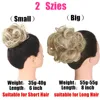 Messy Hairpieces for Women Hair Bun Elastic Scrunchie Chignon Updo Donut Curly Hair Rope Rubber Band Synthetic Wrap Ponytail ► Photo 2/6