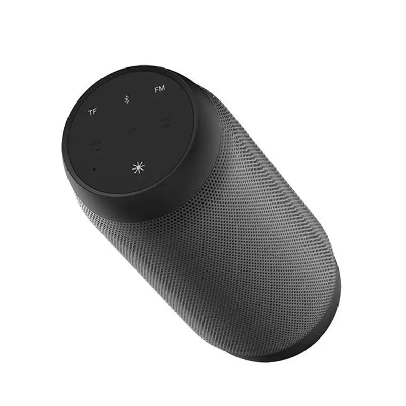 Портативный bluetooth-динамик водонепроницаемый спортивный стерео беспроводной светодиодный Super Bass мини-динамик(черный