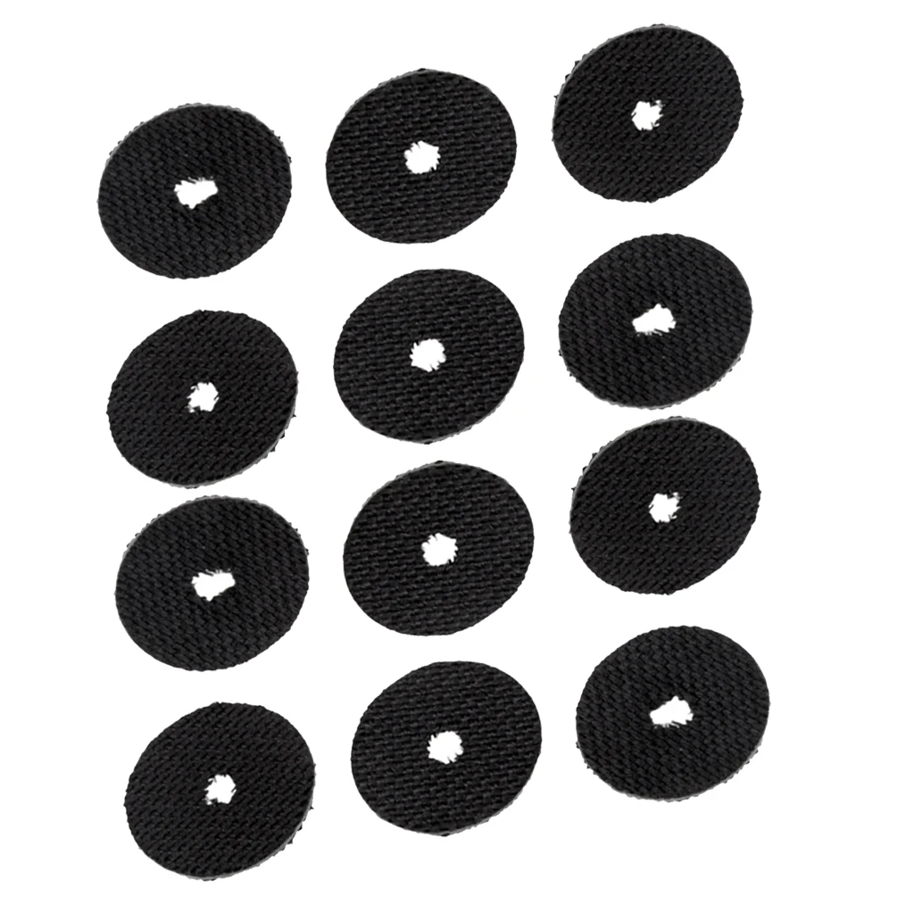 

12 Pieces Carbon Fiber Drag Washers for Spinning/Baitcasting/Drum Fishing Reels