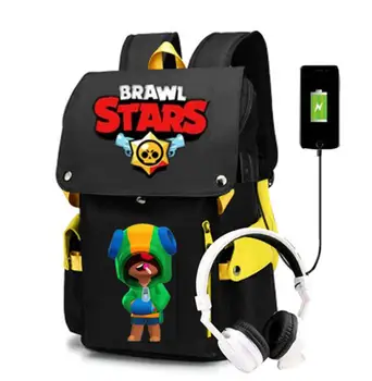 

Hot Backpack Game Print Rucksack Laptop Backpack School for Boys USB Charging Travel Student Backpack Bag