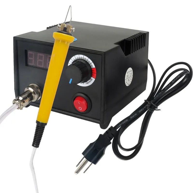 

Adjustable Temperature Wood Burner Pyrography Pen Burning Machine Gourd Crafts Tool Set With Welding Wire 110V/220V