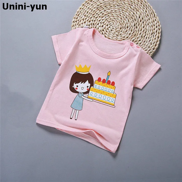 [Unini-yun]/детская одежда, футболки для мальчиков, детская одежда, одежда для маленьких мальчиков и девочек, футболки для девочек и мальчиков - Цвет: Серый