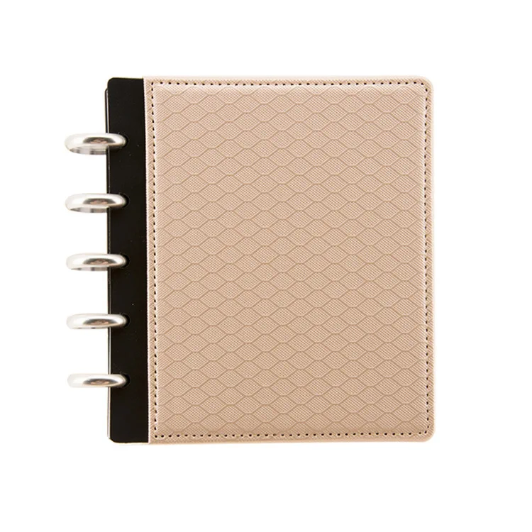 

A6 Mushroom Hole Loose-leaf Business Disc Loose-leaf Notebook Abacus Bead Diary Dics Notebook