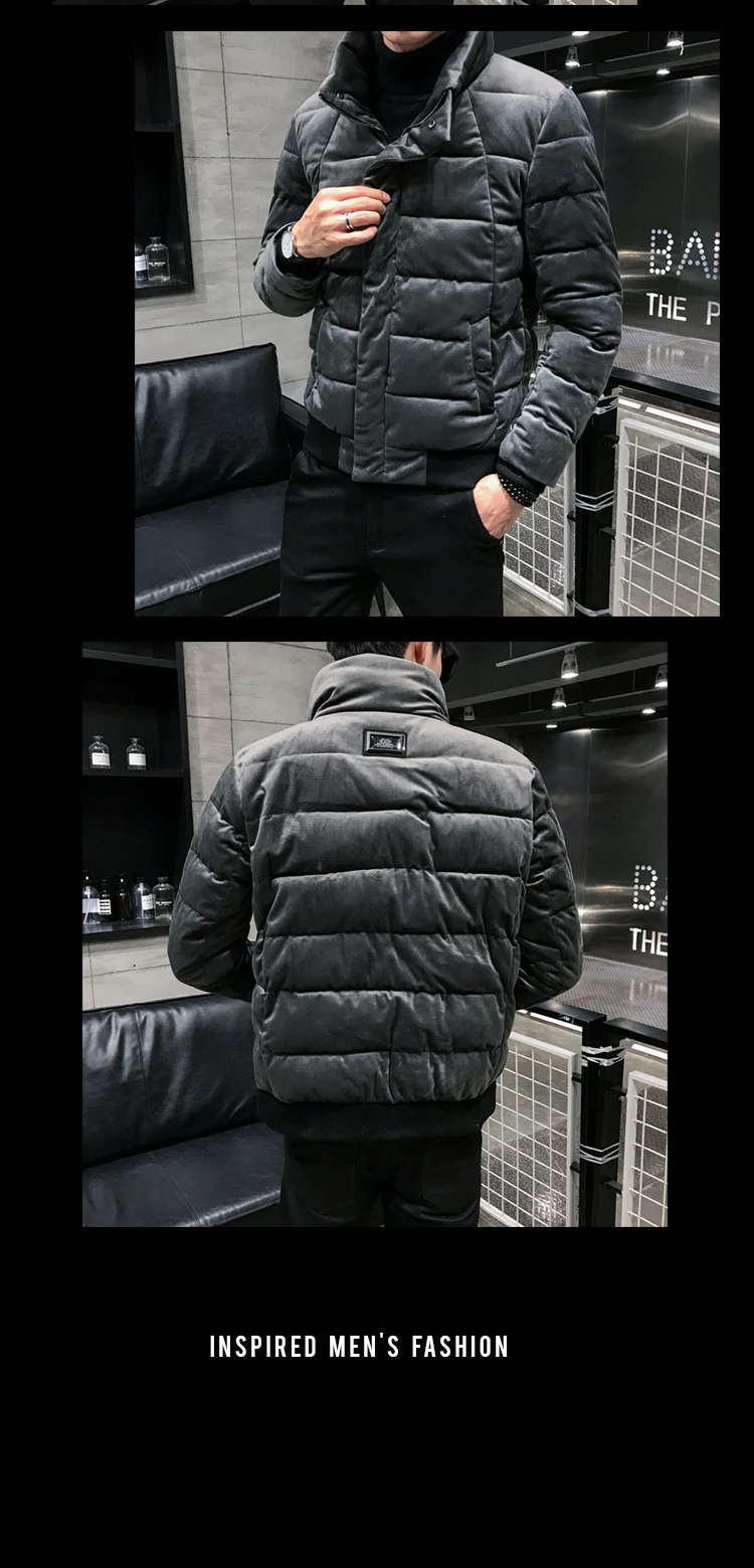 Casaca Homem Veste Homme Hiver повседневное теплое пальто для мужчин Hombre куртки новые зимние куртки мужские парки на молнии со стоячим воротником
