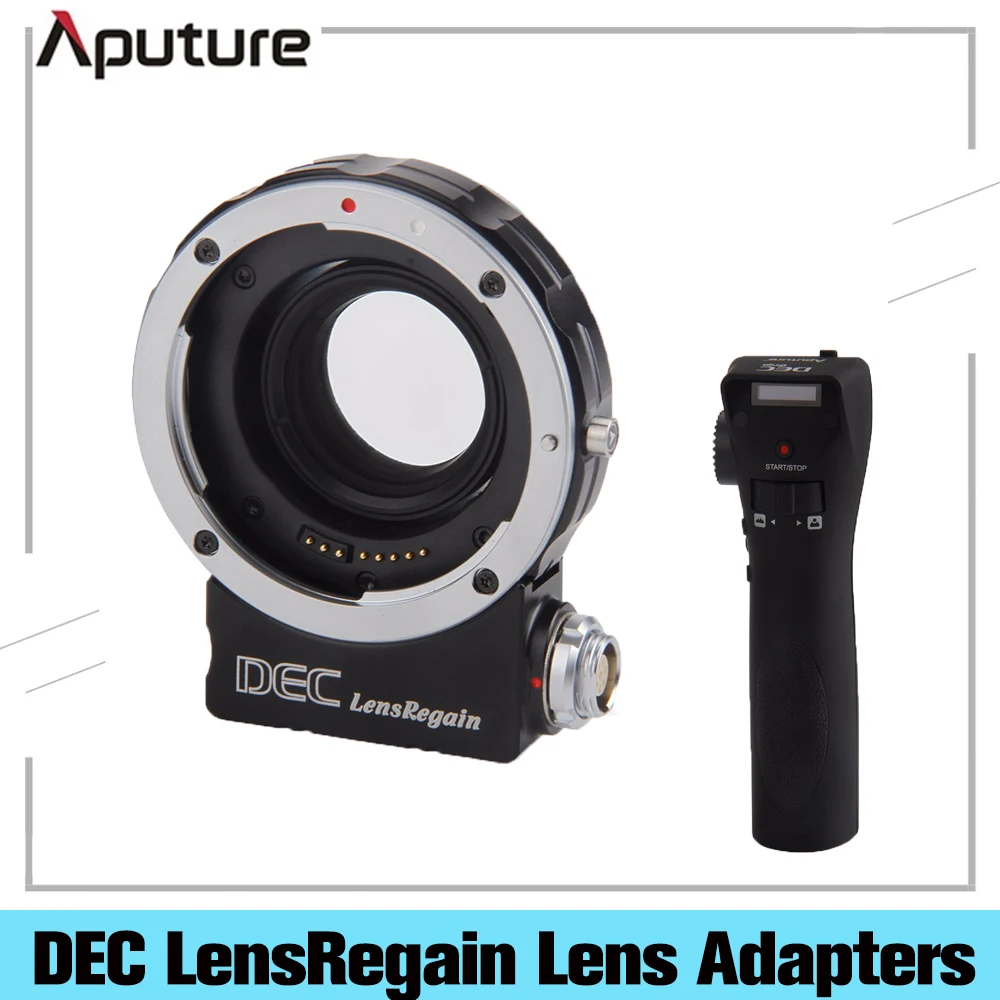 Aputure DEC Lens Regain для камеры MFT 0.75x адаптер снижения фокуса телекомпрессор оптический