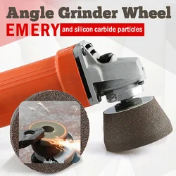 Emery – roue de polissage en métal, accessoires de meuleuse électrique, pierre, outil rotatif abrasif, livraison directe 