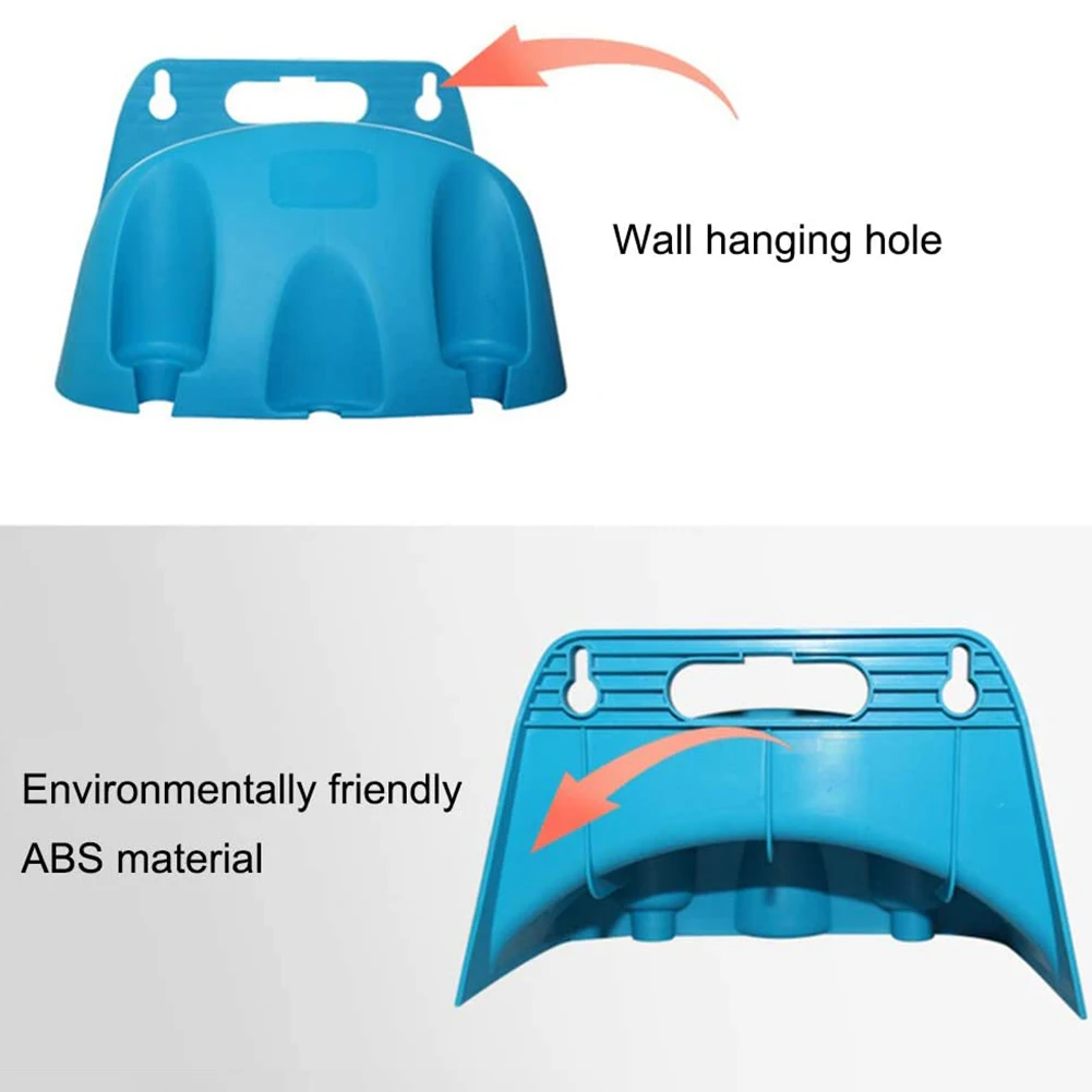 Wall Mount Garden Pipe Hose Storage Holder Dispenser Rack Cable Organizer Tool water sprayer hose connector storage rack garden