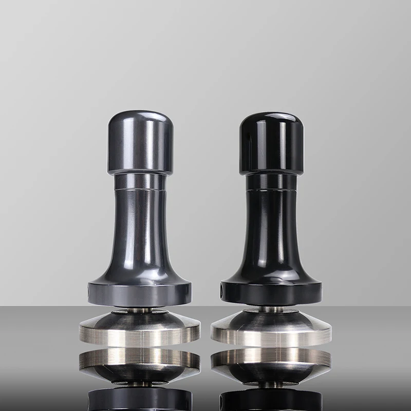 51mm/53mm/54mm/57mm/58mm/58.5mm Constant Pressure Coffee Tamper Elasticity Adjustable Powder Hammer Coffee Accessories Barista