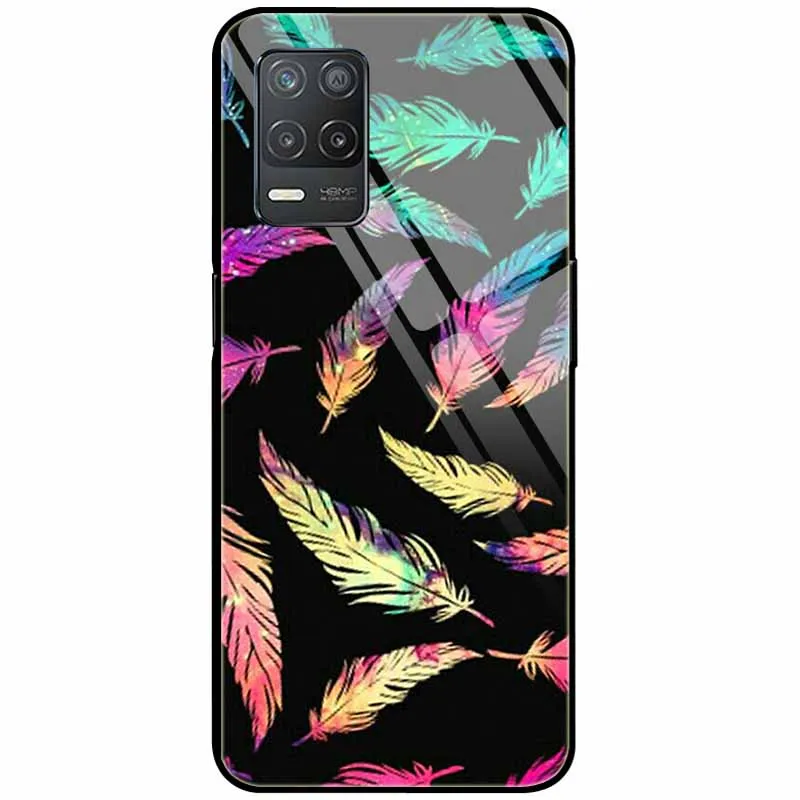 Tempered Glass Hard Protective Back Cover - Cute Design