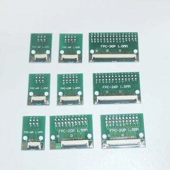 

1PCS FFC / FPC adapter board 1MM to 2.54MM Soldered connector 4/5/6/8/10/14/16/30P