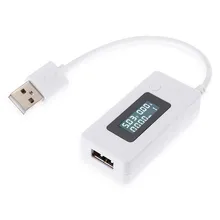 Mini voltmètre numérique LCD USB, ammètre, détecteur de tension et de courant, chargeur d'alimentation Mobile, capacité numérique, testeur de tension