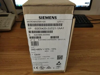 

1PCS New Siemens 6SE6420-2UD21-1AA1 MM420 1.1KW Frequency Converter Brand