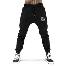 Мужские повседневные штаны для бега, хлопковые спортивные брюки для фитнеса, спортивные брюки, мужские спортивные штаны для бодибилдинга, штаны для бега