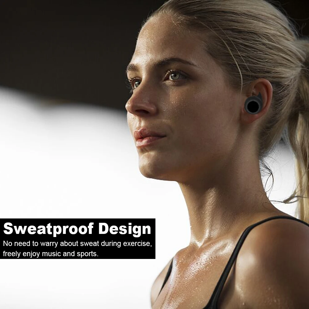 ZR900 TWS Bluetooth 5,0 наушники IPX5 Водонепроницаемая гарнитура настоящие беспроводные наушники стерео звук Hands-free с микрофоном зарядная коробка