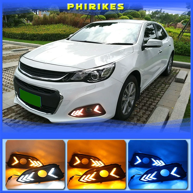 

Дневные ходовые огни с указателем поворота для Chevrolet Chevy Malibu 2016-2018, 2 шт.