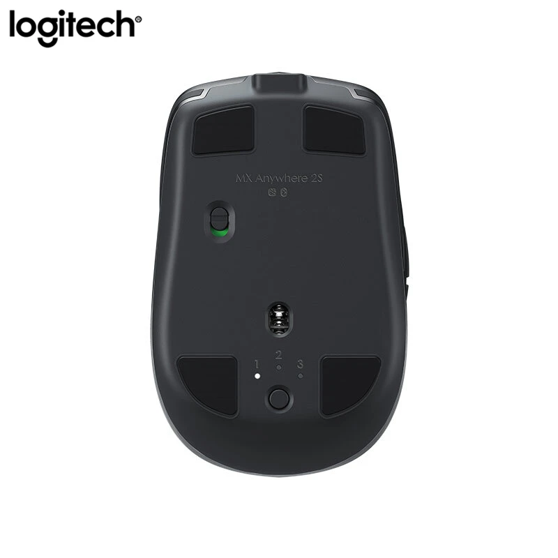 로지텍 MX Anywhere 2S 무선 블루투스 마우스, 충전식 게이밍 마우스, 이중 연결 마우스, 2.4GHz, 4000DPI, , 신제품