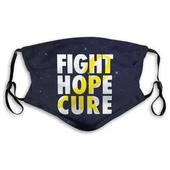 

Bladder Cancer Awareness Anti Dust Half Face Mouth Mask with PM2.5 Filters 5 Layers of Protection for Unisex Black