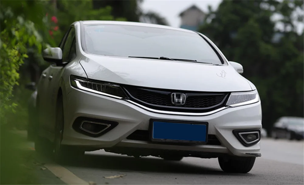 Пара для Honda Jade головной светильник s 2013 Jade светодиодный головной фонарь все светодиодный светильник источник дневные ходовые огни динамический поворот