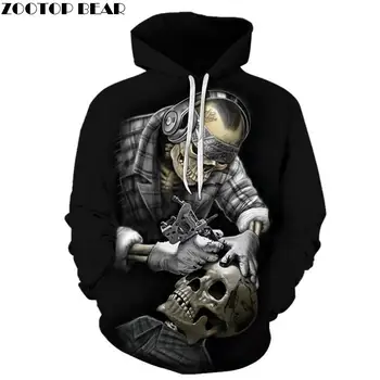 

Funny Skull Hoodies 3D Hoodies Men Women Sweatshirts Unisex Tracksuits Fashion Casual Streetwear Hooded Brand Pullover