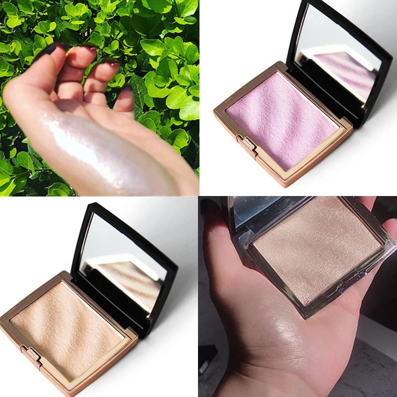 

3 Colors Glitter Face Highlighter Holographic Makeup Palette Shimmer Bronzer Highlight Eyeshadow Cosmetics Glow TSLM2