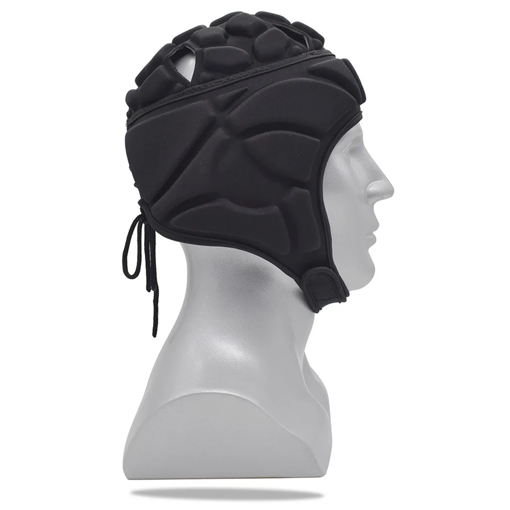 Pro Helmet EVA Shock-proof Headgear for Rugby Flag Football Soccer Goalkeeper & Goalie Unisex Goalkeeper Helmet for Adult