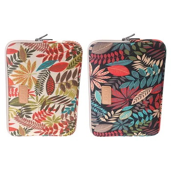 

LISEN 2 Pcs Laptop Sleeve Case 14 Inch Computer Bag, Notebook,For Ipad,Tablet,For (Black Forest & White Forest)