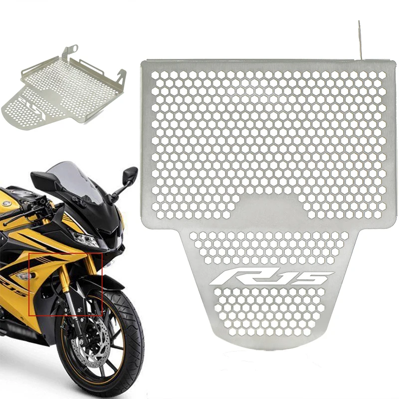 

For YAMAHA YZF-R15 YZFR15 YZF R15 V3 V3.0 2017 2018 2019 Motorcycle Radiator Protective Cover Guards Radiator Grille Protecter