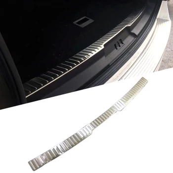 

For Ford Expedition 2018 2019 Protector Rear Inner Bumper Protector Sill Trunk Plate Guard Cover Trim Car Accessories