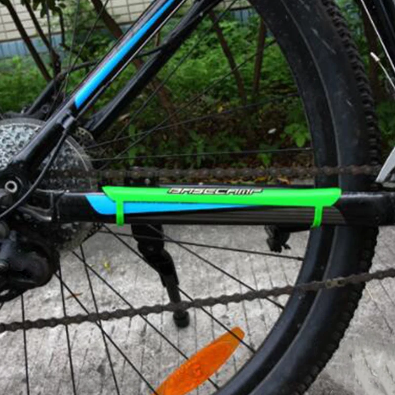 2 шт MTB велосипед рама цепь отдых протектор щиток Велосипедное оборудование дополнительный цвет Быстрая очистка