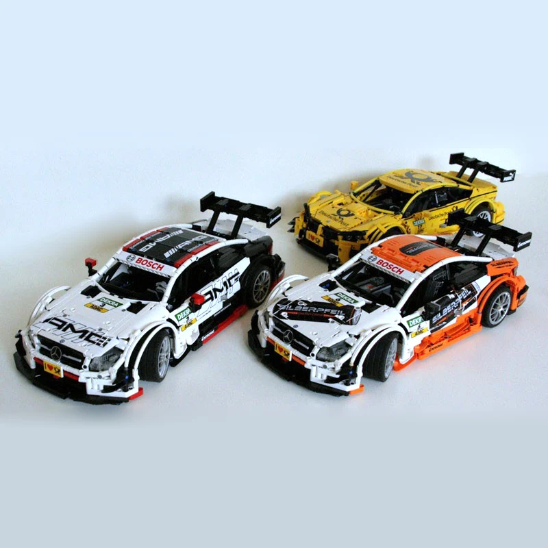 

2500Pcs/Lot NEW Technic Vehicle Cars C63 Sports Car Building Block Bricks Model DIY Toys gifts fit For MOC-6687 Brinquedos