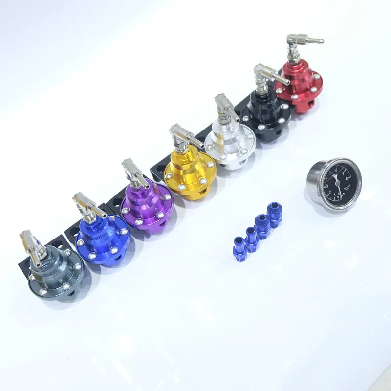 SPSLDHighPerformanceCarFuelPressureGaugeAdjustableFuelPressure