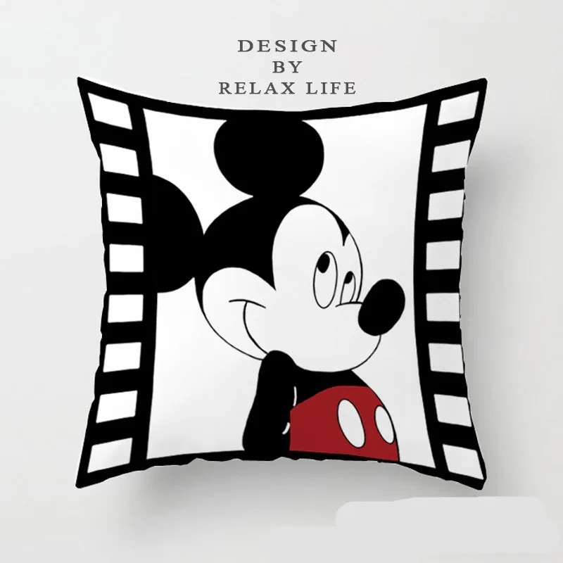 Mickey Mouse Cover Pillow Decorative Pillow Case Disney Pillow