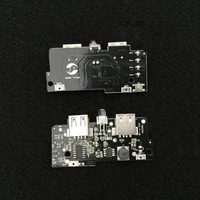 סוללה ליתיום טעינה pcb 5V 2A 1A כוח בנק מטען מודול טעינה PCB Circuit Board Step Up Boost Power DIY מודול כפול USB עבור 18,650 ליתיום סוללה (5)