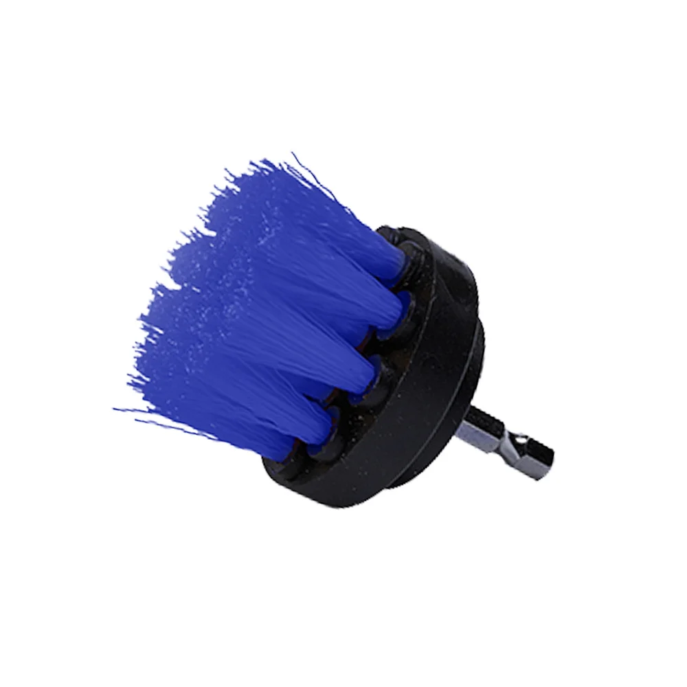 2 ''Мощность поломоечных щеток колеса автомобиля щетки дрель щетка для Ванная комната Ванна Душ плитка оправы автомобиля стиральная инструмент для очистки - Цвет: blue