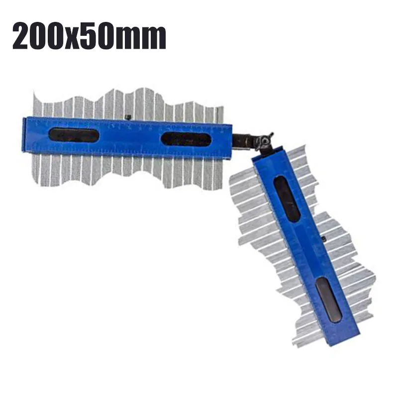 

200*50mm Shape Contour Copy Duplicator Frame Profile Gauge Edge Measuring Tool Multi-function Tiling Laminate Tiles Edge Shaping