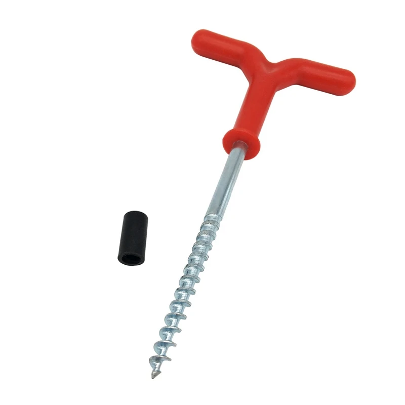 

Winter Ice Fishing Auger Drill Winter Tent Pegs Fixed Nail Ice Fishing Rod Holder Screw Nail Ice Fishing Accessories Outdoor Spo