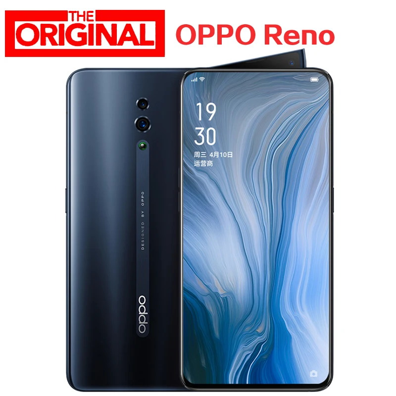 В наличии Оригинал OPPO Рено смартфон четыре ядра 6 4 дюймов устройство док станция
