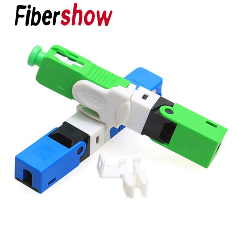 ESC250D FTTH SC UPC Optical fibe quick connector SC FTTH Fiber Optic Fast Connector Embedded ESC250P