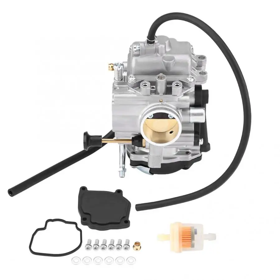 

car carburetor Carburetor + Fuel Filter + Throttle Cable for Yamaha Bear 250 YFM 250 ATV Quad 99-04 auto accessories