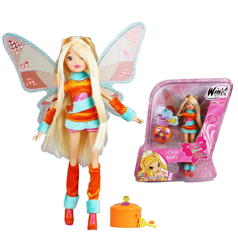 Believix Fairy&Lovix Fairy Rainbow Colorful Girl Doll Action Figures Fairy Bloom Dolls with Classic Toys for Girl Gift 14