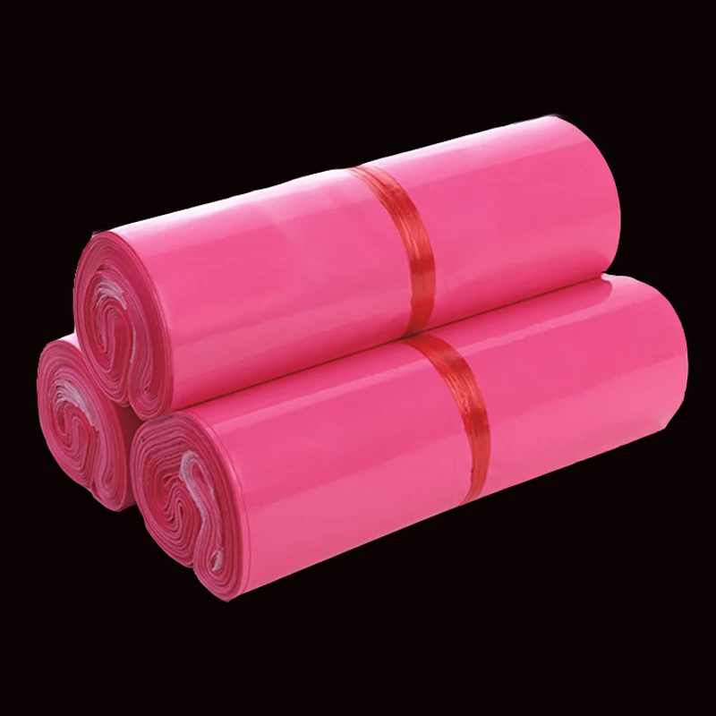 

Pink Poly Mailer Packaging Package Plastic Mailing Bag By Envelope Courier Wholesale Bulk Self-Adhesive Supplies Gift Shipping