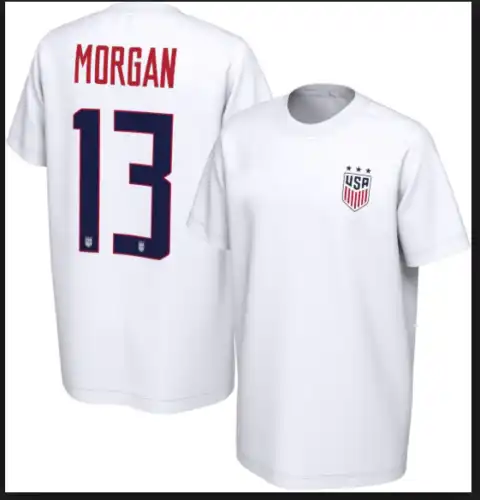 Alex morgan men's t shirt Clearance